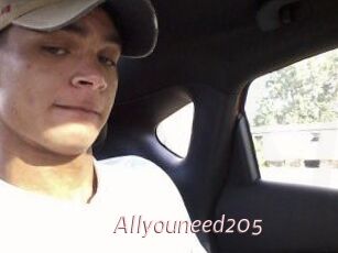 Allyouneed205
