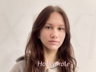 Holliswrote