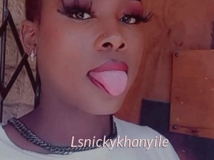Lsnickykhanyile