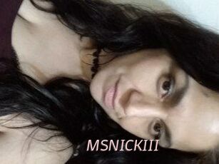 MSNICKIII