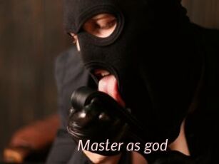 Master_as_god