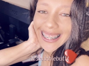 Msbubblebuttt