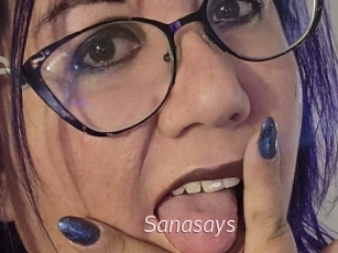 Sanasays