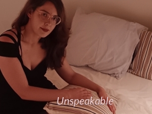 Unspeakable