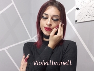 Violettbrunett